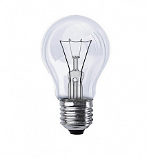 Лампа накаливания PHILIPS прозрачная (груша) А55 60W 230V CL E27